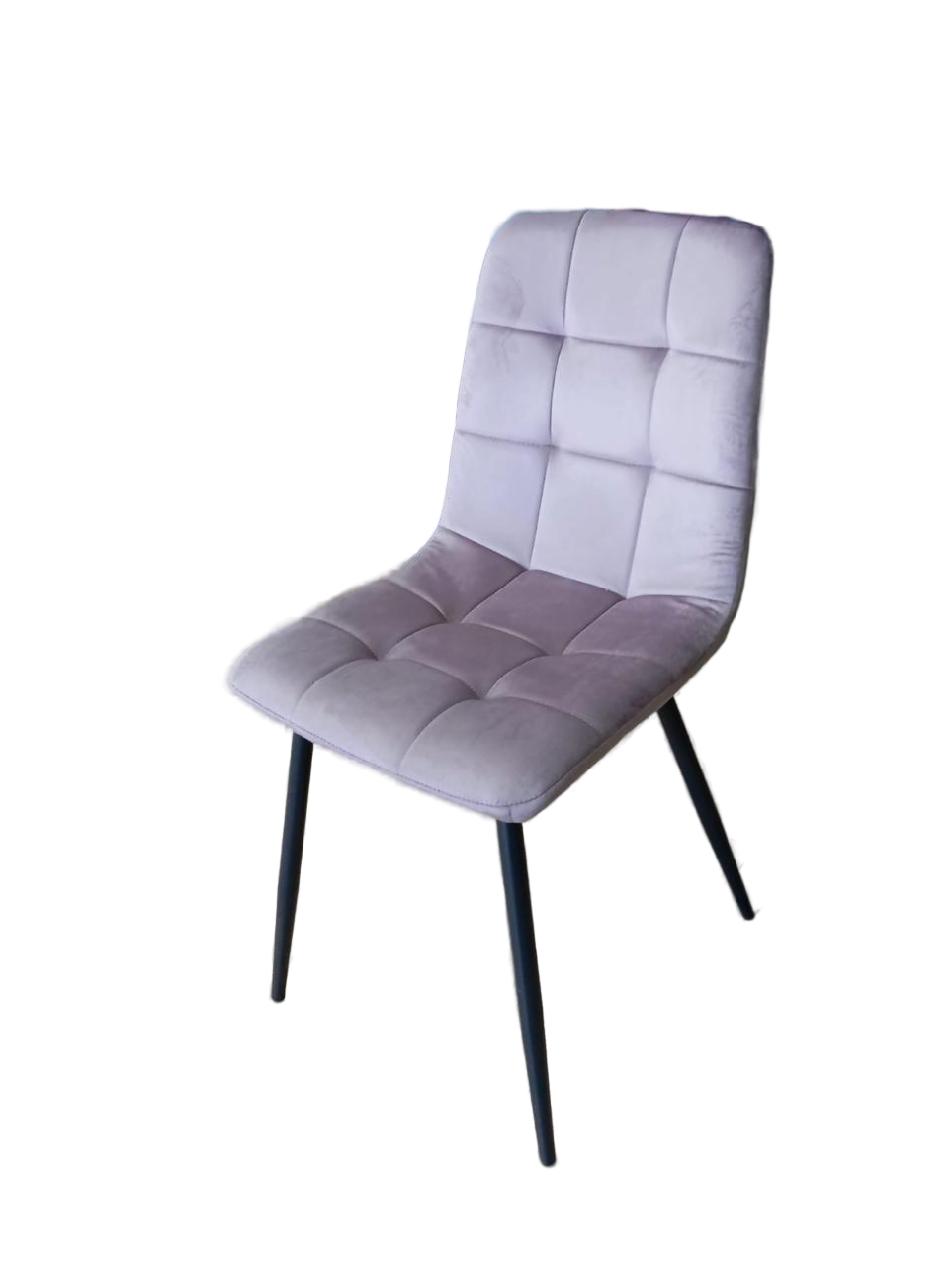 Стул Y2017 (каркас черный тк. коллекции Велюр сирень (S48)) Стул Y2017 (каркас черный тк. коллекции Велюр сирень (S48))