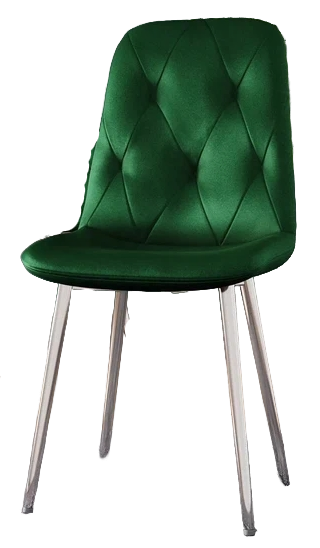 Стул DC-2103 (каркас хром тк.зеленый) Стул DC-2103 (каркас хром тк.зеленый)