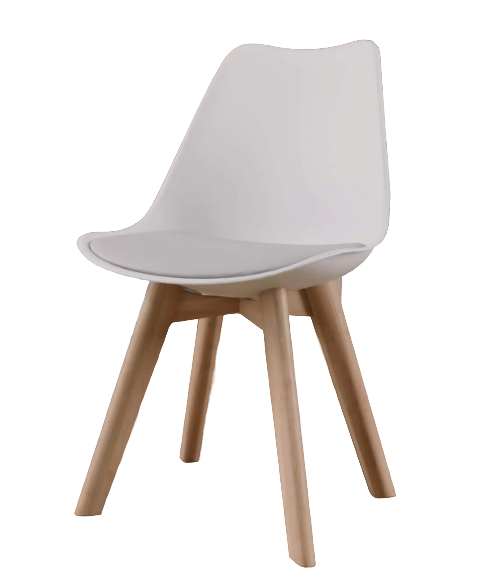 Стул DC-355-3L (ноги бук / белый) Стул DC-355-3L (ноги бук / белый)