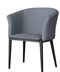 Стул DC-2289 (каркас черный тк.серый/ Velvet HLR-20) Стул DC-2289 (каркас черный тк.серый/ Velvet HLR-20)