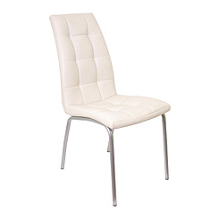 Стул Сохо (каркас серый к/з бежевый) Стул Сохо (каркас серый к/з бежевый)